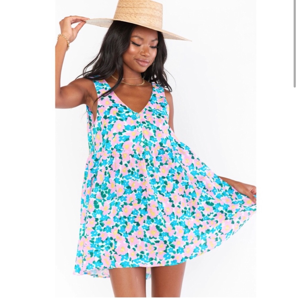 Show Me Your Mumu Floral Weekend Mini Dress